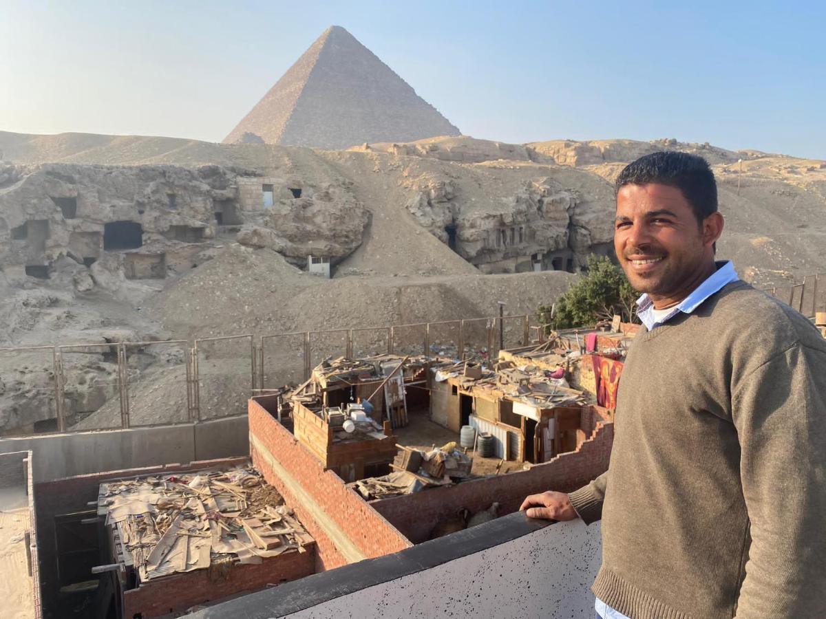 Toman Pyramids Hotel Kafret el-Gabal Exterior foto